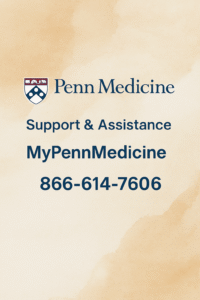 MyPennMedicine Phone Number