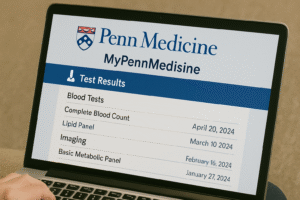 Mypennmedicine Test Results