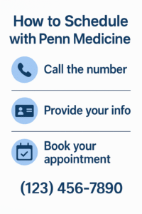 Penn Medicine Scheduling Number