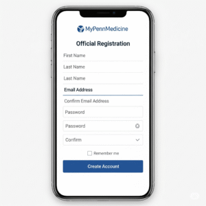 MyPennMedicine Sign up